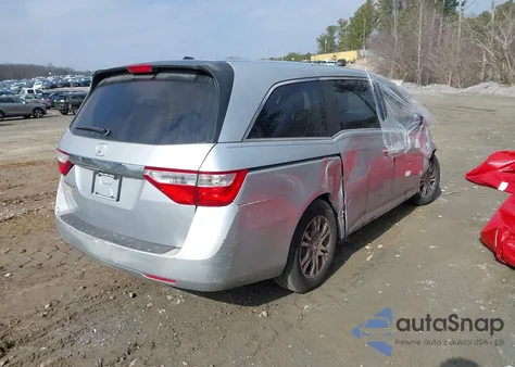 2012 Honda Odyssey Ex-L from USA, damaged, VIN 5FNRL5H6XCB075900